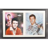 ESTATE OF DAVE PROWSE - LOST IN SPACE - MARK GODDARD SIGNED PHOTOS