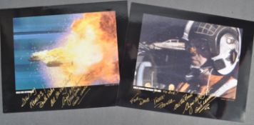 ESTATE OF DAVE PROWSE - STAR WARS - ANGUS MACINNES SIGNED PHOTOS