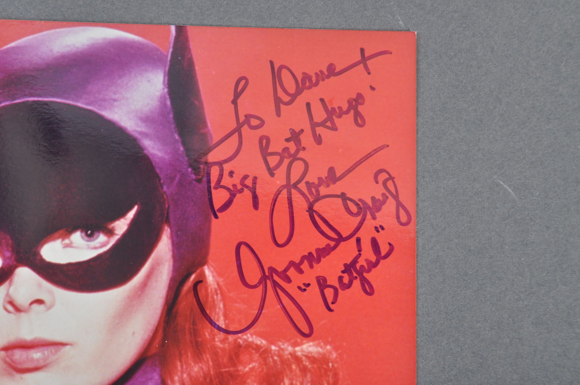 ESTATE OF DAVE PROWSE - BATMAN - YVONNE CRAIG SIGNED PHOTOGRAPH - Image 2 of 2