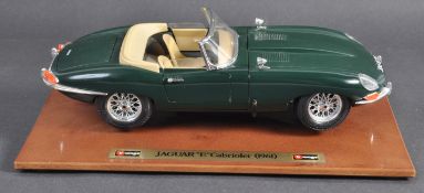 ESTATE OF DAVE PROWSE - BURAGO 1/18 SCALE DIECAST JAGUAR E TYPE