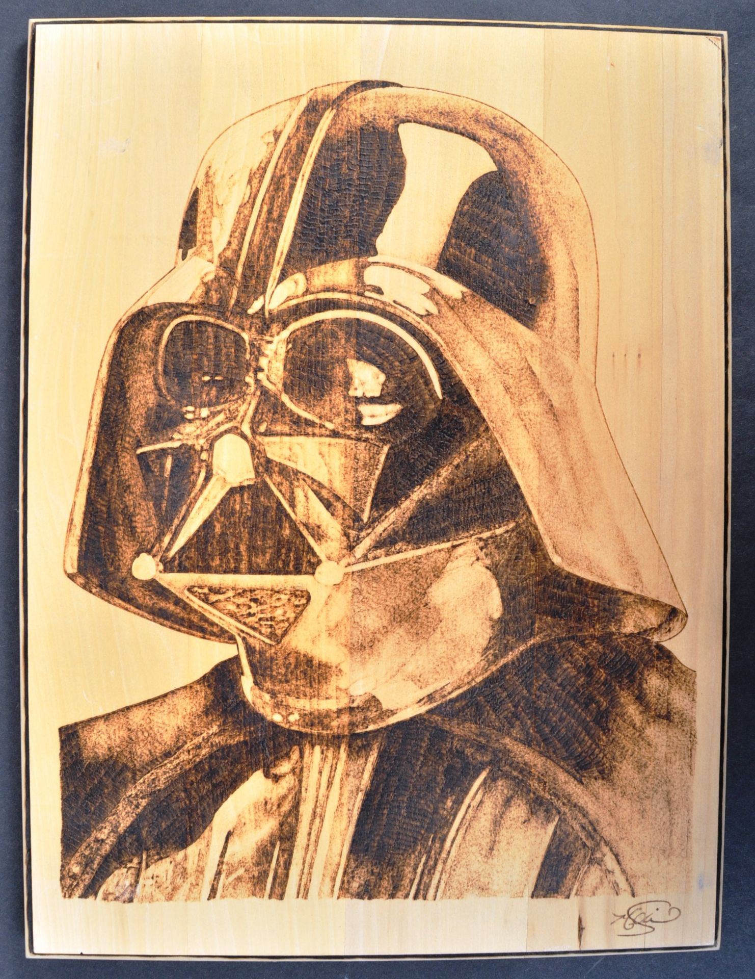 ESTATE OF DAVE PROWSE - STAR WARS - FAN ARTWORK OF DARTH VADER