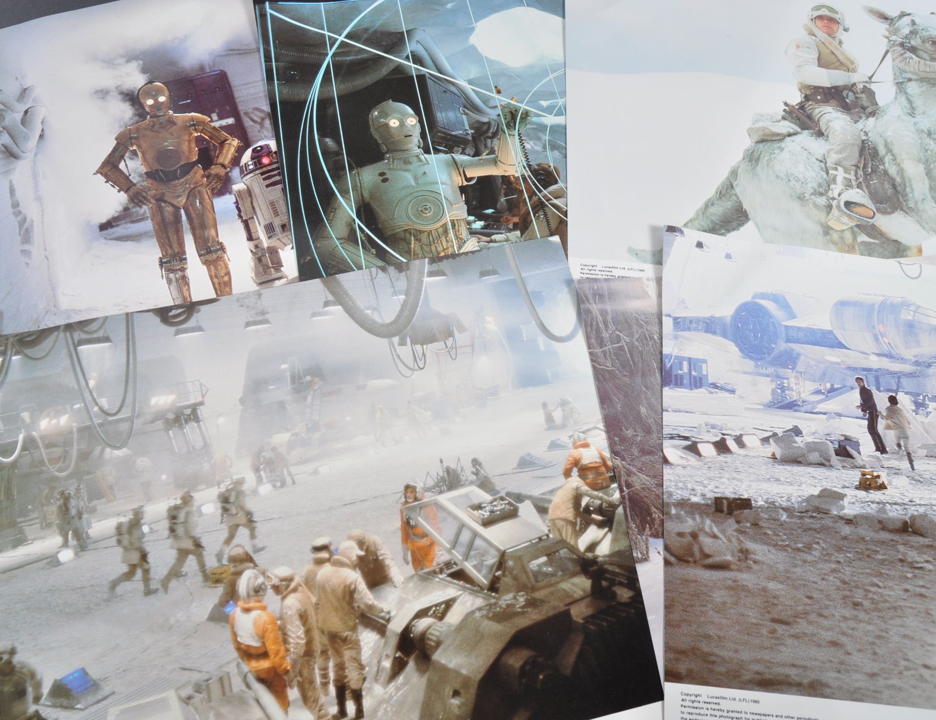 ESTATE OF DAVE PROWSE - SET OF SIX EMPIRE STRIKES BACK LOBBY CARDS - Image 4 of 4