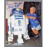 ESTATE OF DAVE PROWSE - KENNY BAKER DEDICATED PHOTOGRAPH