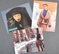 ESTATE OF DAVE PROWSE – STAR WARS CELEBRATION II SIGNED PHOTO COLLECTION