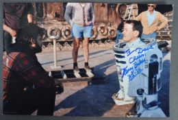 ESTATE OF DAVE PROWSE - KENNY BAKER DEDICATED PHOTOGRAPH