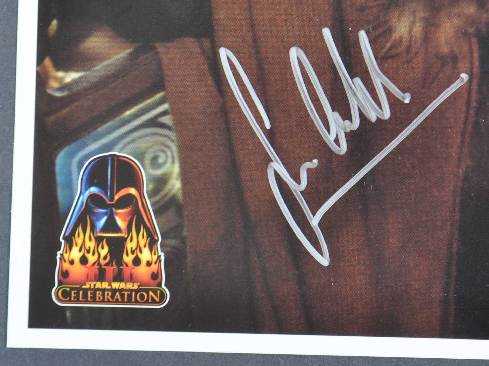 ESTATE OF DAVE PROWSE – STAR WARS OFFICIAL PIX CELEBRATION III SIGNED PHOTO - Image 2 of 3