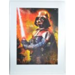 ESTATE OF DAVE PROWSE - STAR WARS - LARGE POSTER