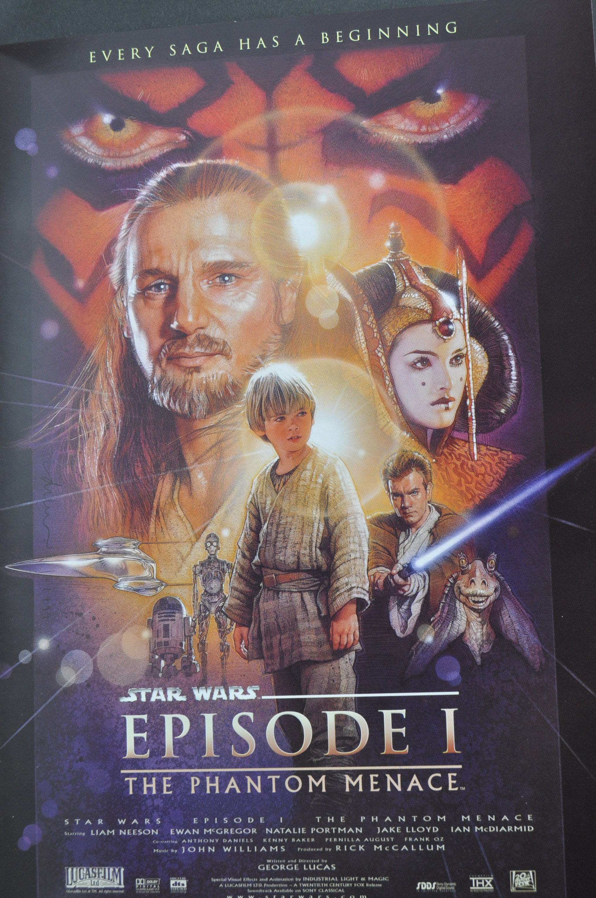 ESTATE OF DAVE PROWSE - PERSONAL PHANTOM MENACE PREMIERE PROGRAMME - Image 3 of 6