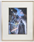 ESTATE OF DAVE PROWSE - STAR WARS FAN ART - DARTH VADER PRINT