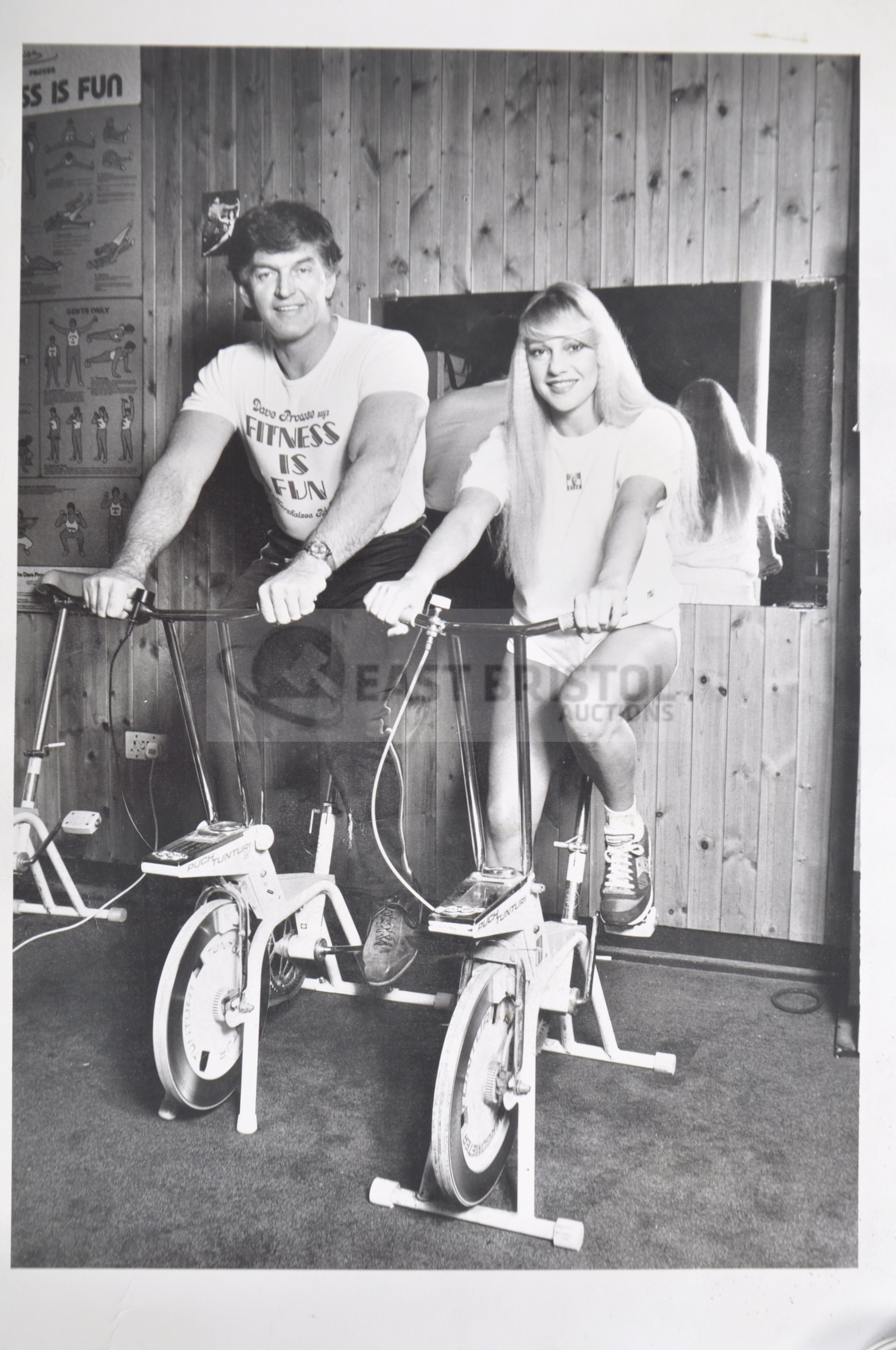 ESTATE OF DAVE PROWSE - ORIGINAL STAR GYM PROMOTIONAL PHOTOS - Image 2 of 4
