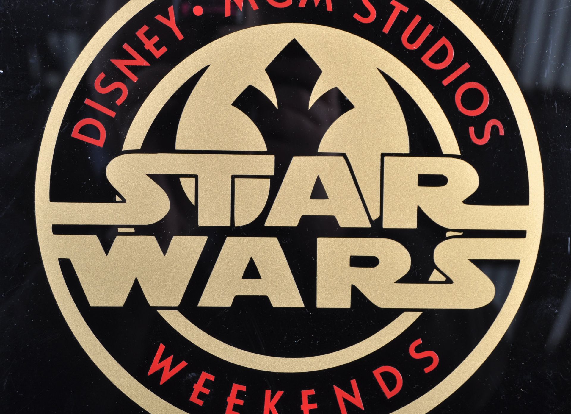 ESTATE OF DAVE PROWSE - MR PROWSE'S PERSONAL DISNEY WEEKENDS PLAQUE - Image 2 of 3