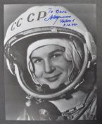 ESTATE OF DAVE PROWSE - VALENTINA TERESHKOVA SIGNED PHOTOGRAPH