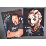 ESTATE OF DAVE PROWSE - KANE HODDER (FRIDAY 13TH) SIGNED PHOTOS