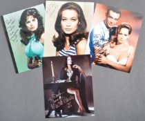 ESTATE OF DAVE PROWSE - JAMES BOND - BOND GIRLS AUTOGRAPH COLLECTION