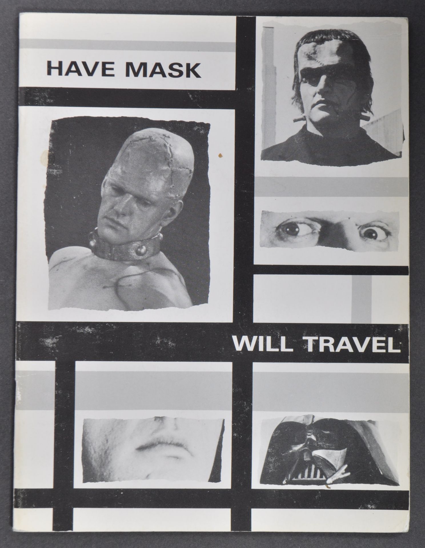 ESTATE OF DAVE PROWSE - HAVE MASK WILL TRAVEL SIGNED X4