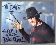 ESTATE OF DAVE PROWSE - ROBERT ENGLUND - AUTOGRAPHED PHOTO