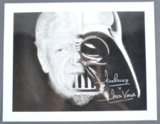 ESTATE OF DAVE PROWSE - AUTOGRAPHED ARTWORK PRINT