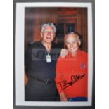 ESTATE OF DAVE PROWSE - BUZZ ALDRIN SIGNED PERSONAL PHOTOGRAPH