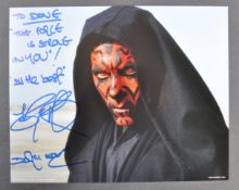 ESTATE OF DAVE PROWSE - RAY PARK (DARTH MAUL) SIGNED PHOTOGRAPH