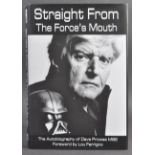 ESTATE OF DAVE PROWSE - MR PROWSE'S AUTOBIOGRAPHY SIGNED