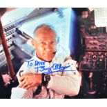 ESTATE OF DAVE PROWSE - BUZZ ALDRIN SIGNED PHOTOGRAPH