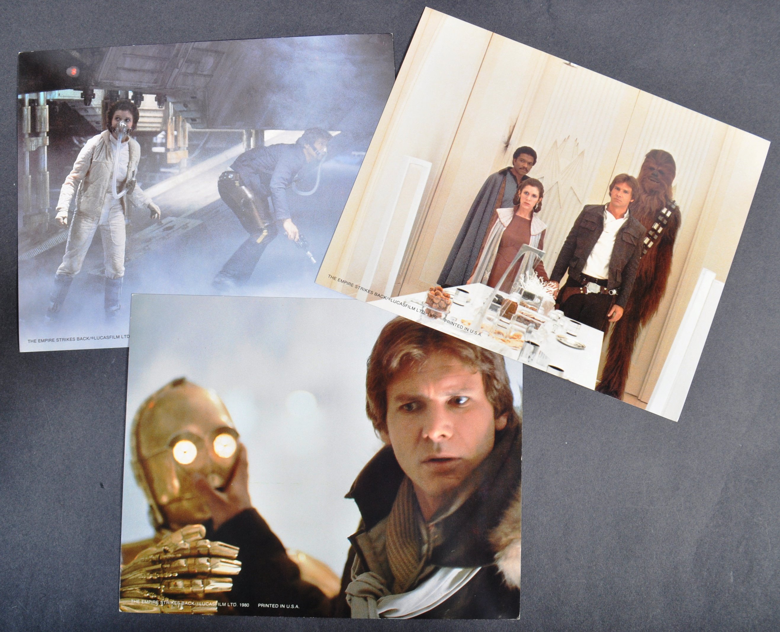 ESTATE OF DAVE PROWSE - STAR WARS EMPIRE STRIKES BACK LOBBY CARDS