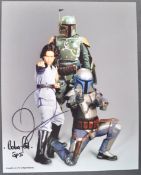 ESTATE OF DAVE PROWSE - STAR WARS - DANIEL LOGAN SIGNED PHOTO