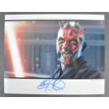 ESTATE OF DAVE PROWSE - SEETWO OFFICIAL PIX SIGNED 11X14" PHOTO