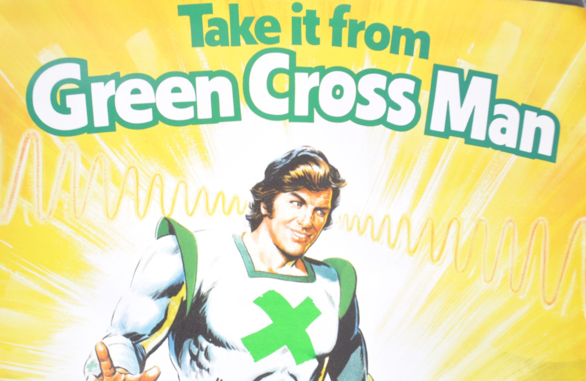 ESTATE OF DAVE PROWSE - ORIGINAL 1970S GREEN CROSS CODE MAN POSTER - Image 2 of 4