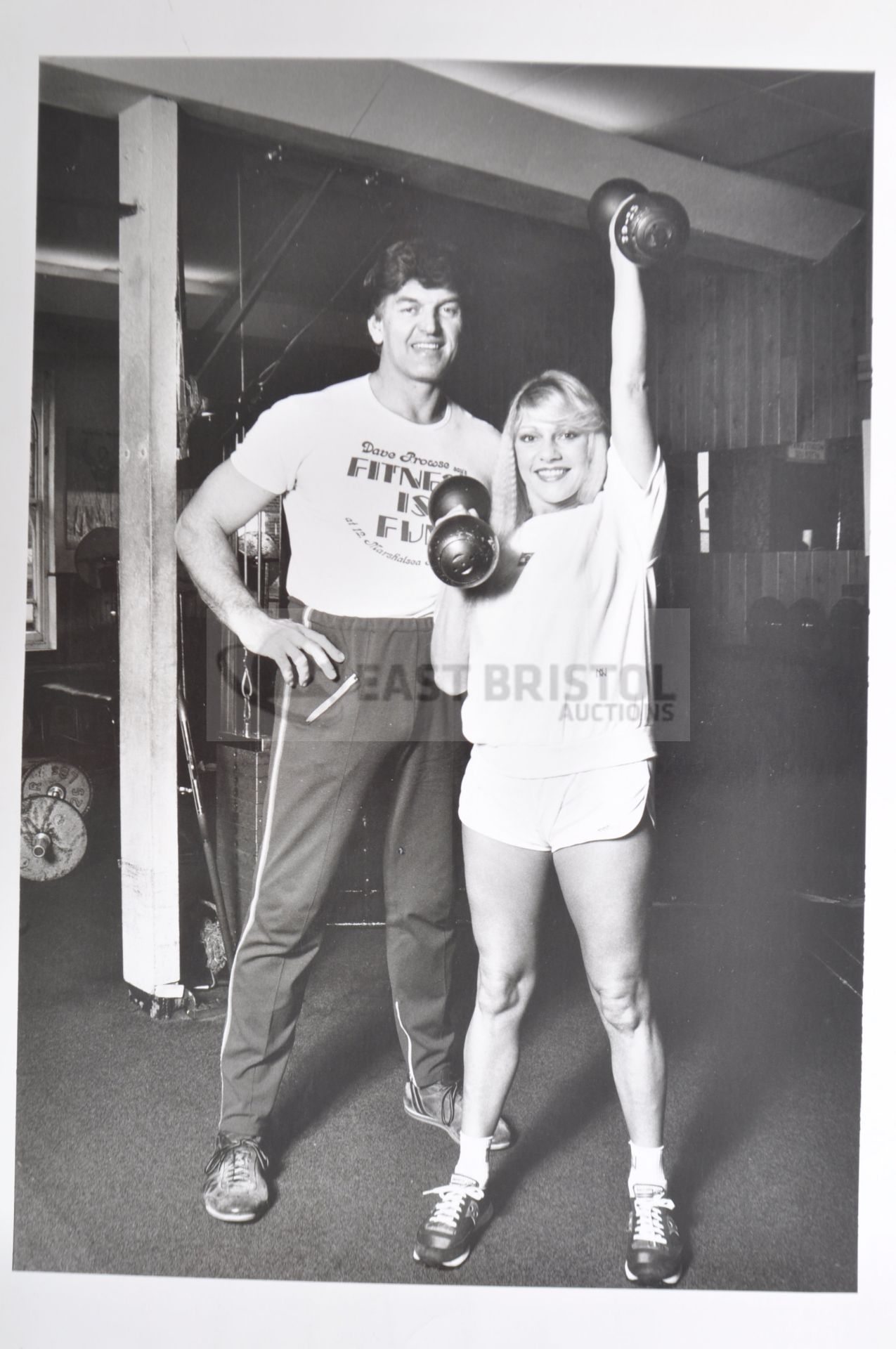 ESTATE OF DAVE PROWSE - ORIGINAL STAR GYM PROMOTIONAL PHOTOS - Image 3 of 4