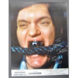 ESTATE OF DAVE PROWSE - JAMES BOND - RICHARD KIEL SIGNED PHOTO