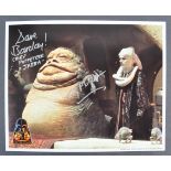 ESTATE OF DAVE PROWSE – STAR WARS OFFICIAL PIX CELEBRATION III DUAL SIGNED PHOTO