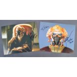 ESTATE OF DAVE PROWSE - STAR WARS OFFICIAL PIX MATT SLOAN SIGNED PHOTOS