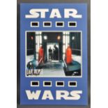 ESTATE OF DAVE PROWSE - AUTOGRAPH & FILM CEL DISPLAY