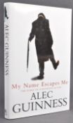 ESTATE OF DAVE PROWSE - SIR ALEC GUINNESS - AUTOGRAPHED AUTOBIOGRAPHY