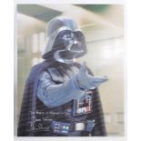 ESTATE OF DAVE PROWSE - STAR WARS - LARGE SIGNED LENTICULAR POSTER