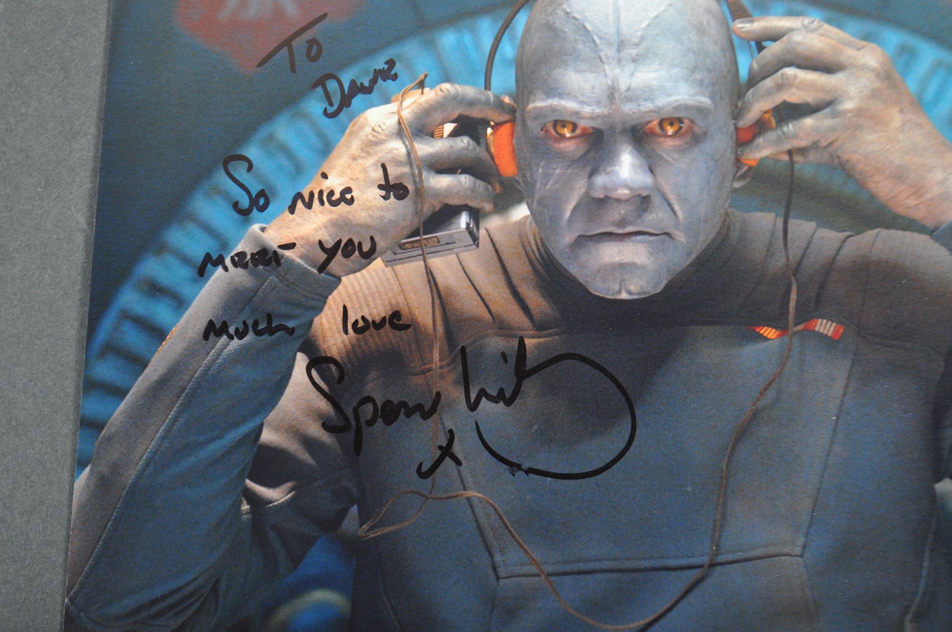 ESTATE OF DAVE PROWSE - SPENCER WILDING AUTOGRAPH COLLECTION - Image 2 of 4