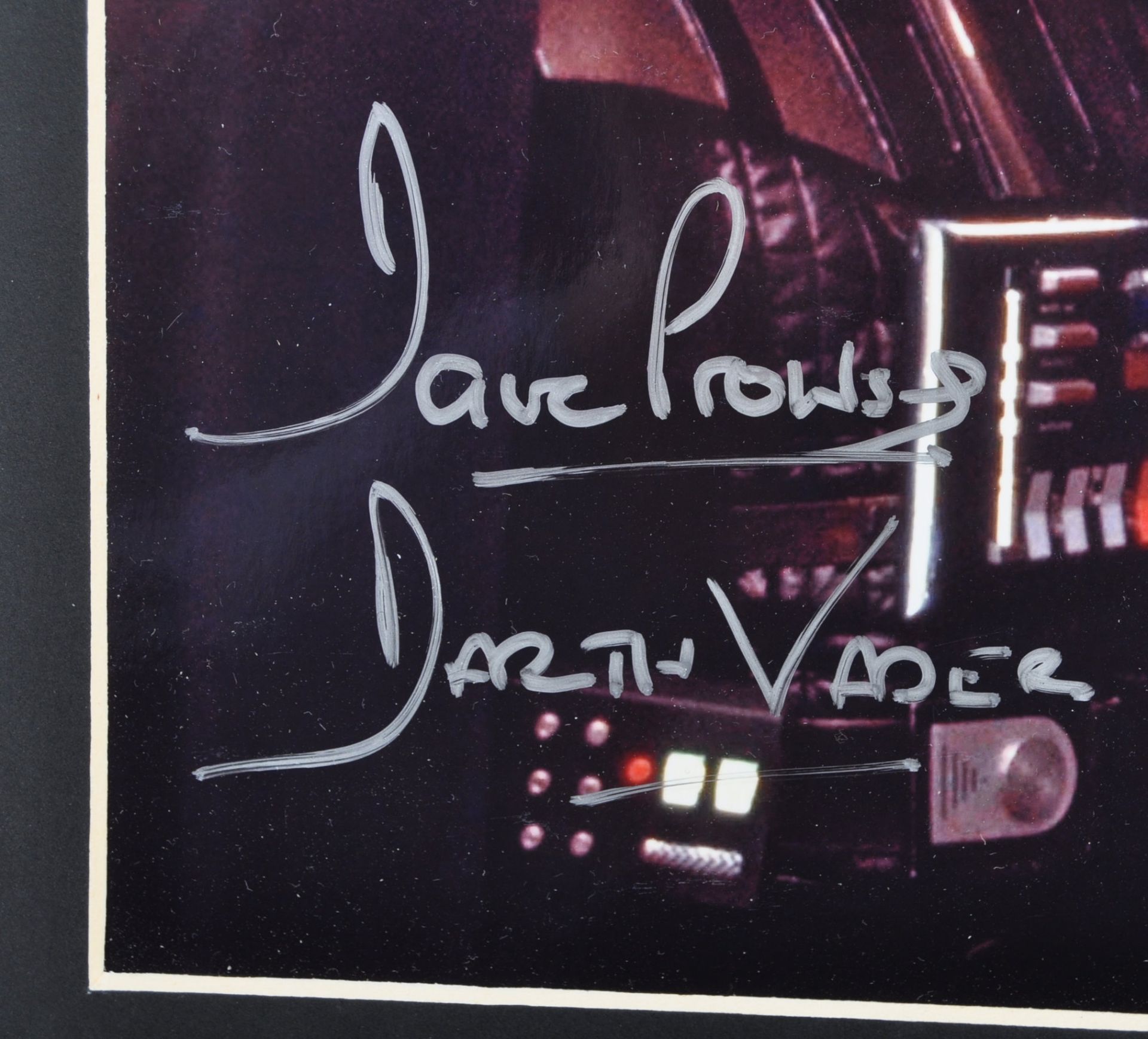 ESTATE OF DAVE PROWSE - VADER & FETT DUAL SIGNED PHOTOGRAPH - Image 2 of 3