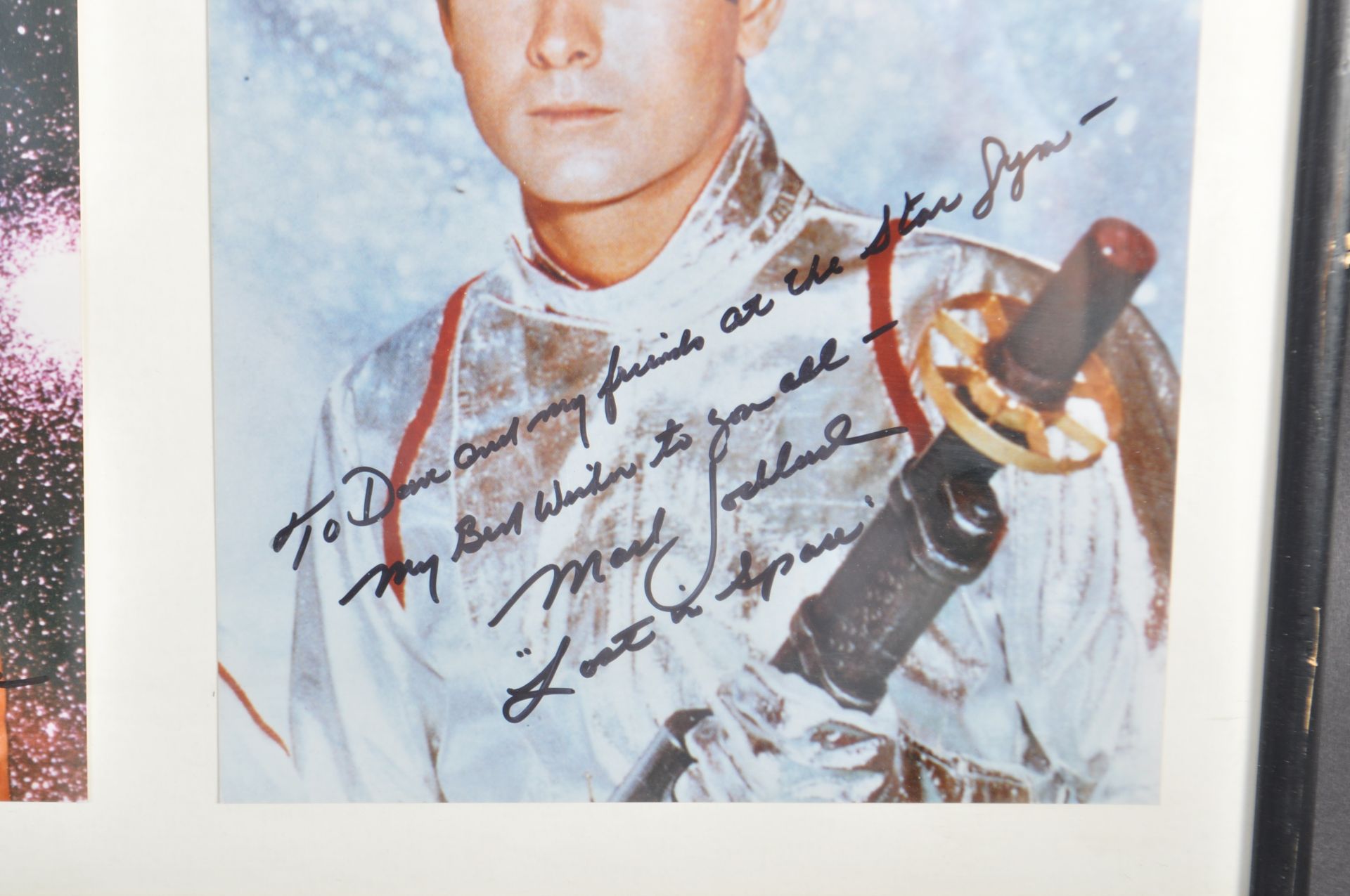 ESTATE OF DAVE PROWSE - LOST IN SPACE - MARK GODDARD SIGNED PHOTOS - Image 3 of 3