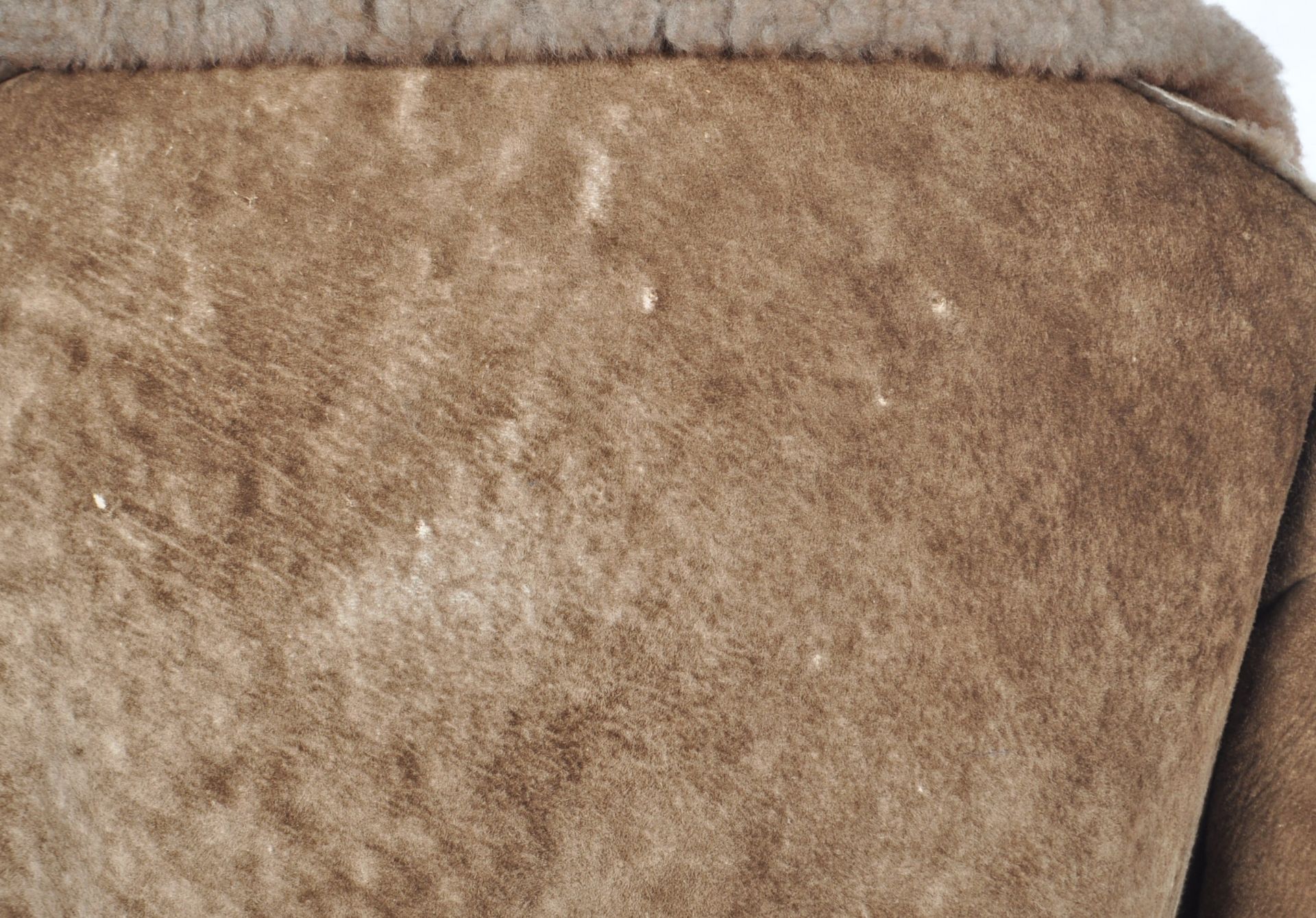 ESTATE OF DAVE PROWSE - 1970S SHEEPSKIN COAT AS WORN BY MR PROWSE - Image 5 of 7