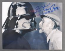 ESTATE OF DAVE PROWSE - IVAN KERSHNER SIGNED 8X10" PHOTOGRAPH