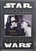 ESTATE OF DAVE PROWSE - AUTOGRAPH & FILM CEL DISPLAY