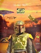 ESTATE OF DAVE PROWSE - JEREMY BULLOCH BOBA FETT SIGNED POSTER