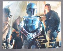 ESTATE OF DAVE PROWSE - JEREMY BULLOCH BOBA FETT SIGNED PHOTO