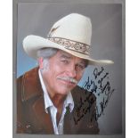 ESTATE OF DAVE PROWSE - HOWARD KEEL - SIGNED DEDICATED PHOTO