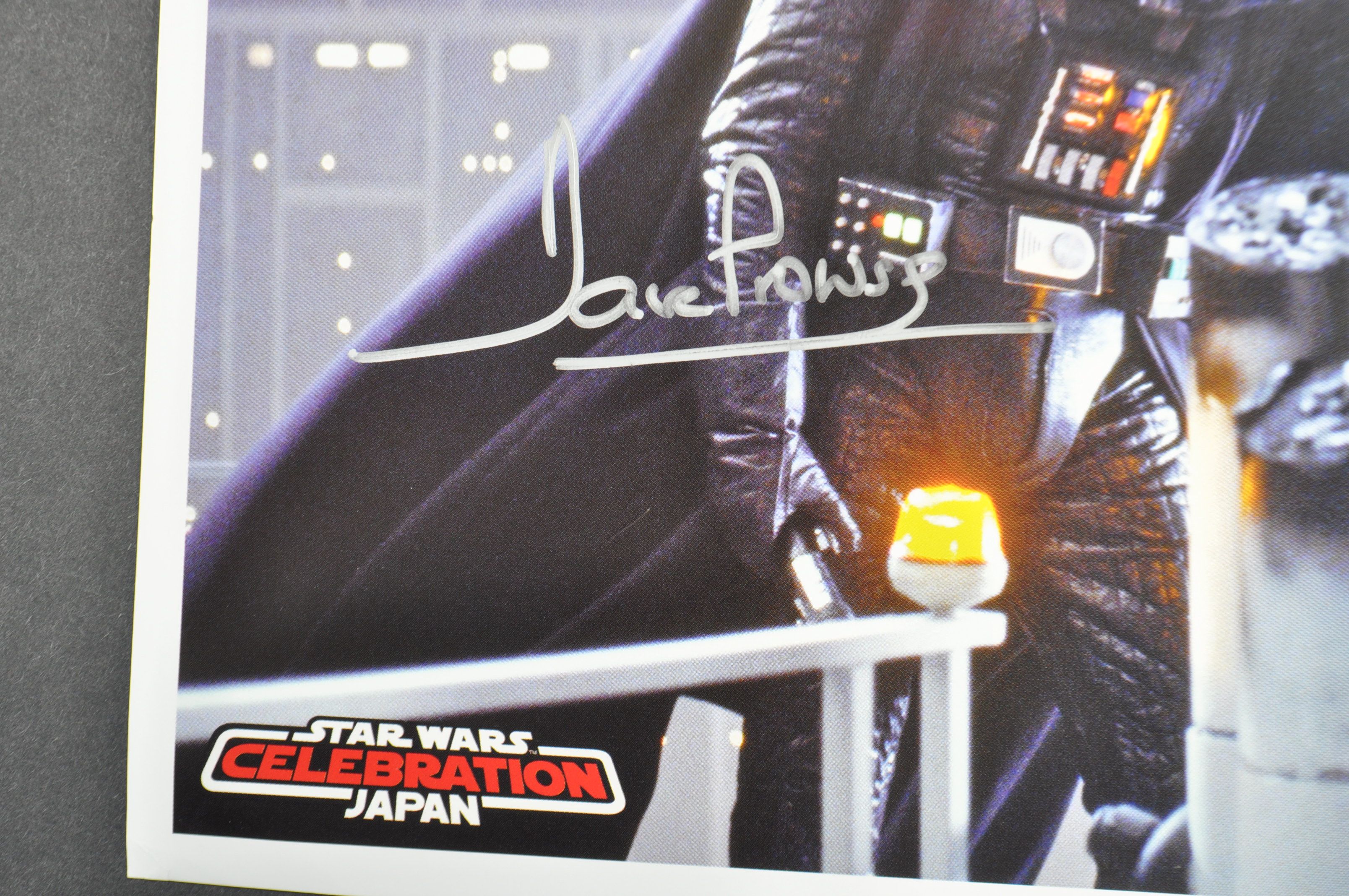 ESTATE OF DAVE PROWSE - STAR WARS CELEBRATION - SIGNED 8X10" PHOTO - Image 2 of 2