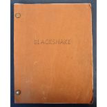 ESTATE OF DAVE PROWSE - BLACK SNAKE (1973) - ORIGINAL SCRIPT