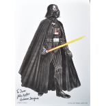 ESTATE OF DAVE PROWSE - STAR WARS - JOHN MOLLO SIGNED PHOTO