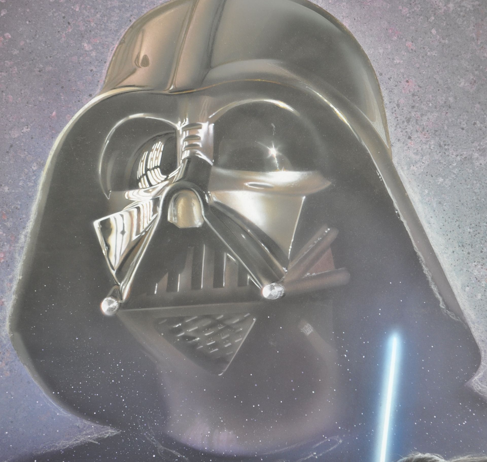 ESTATE OF DAVE PROWSE - JERRY VANDERSTELT ORIGINAL PAINTING - Image 2 of 4