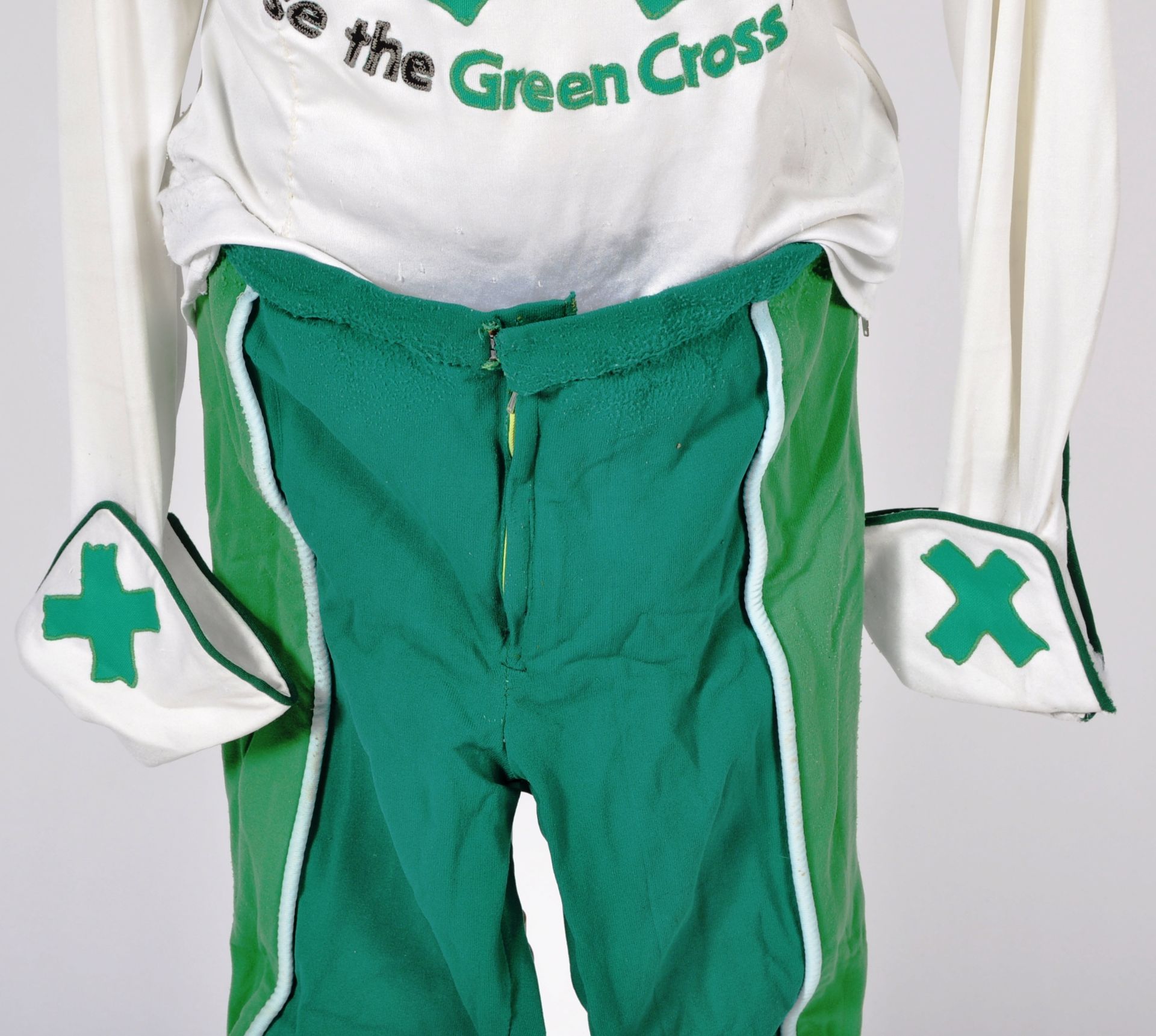 ESTATE OF DAVE PROWSE - SCREEN USED 'GREEN CROSS CODE MAN' COSTUME - Image 3 of 16